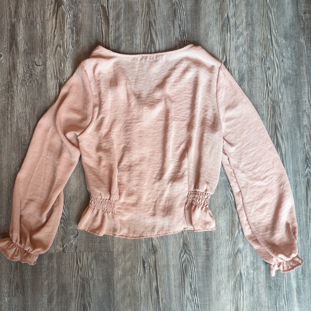 Topshop Ruffle Blouse - Picture 2 of 3